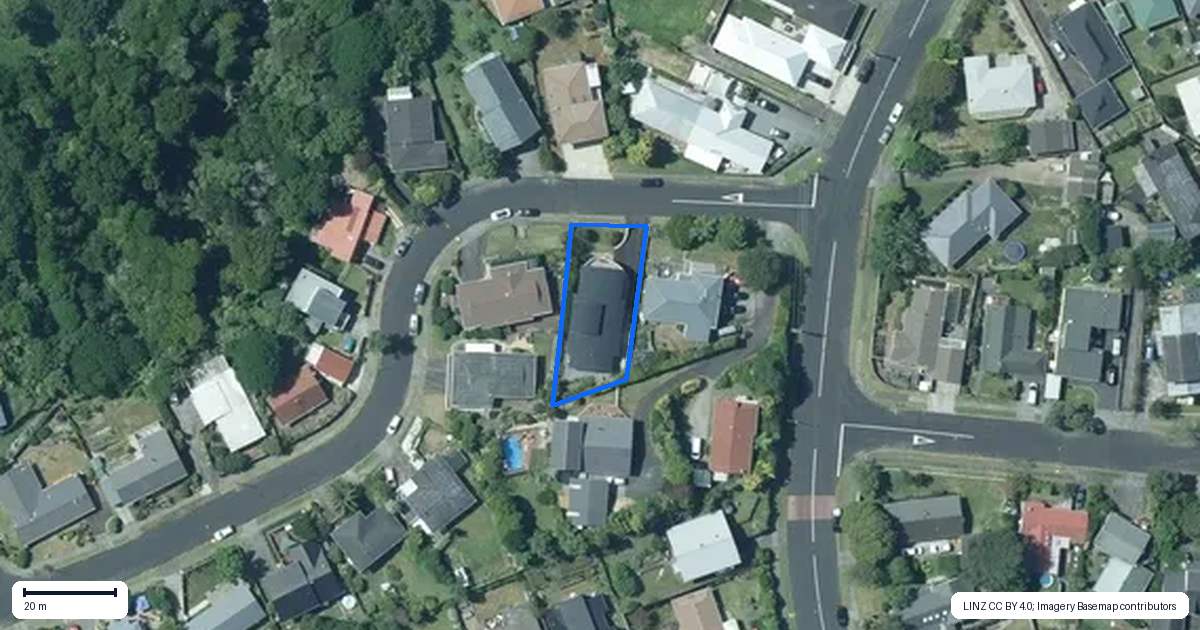 Property context map for 3 Fairfax Terrace, Frankleigh Park, New Plymouth