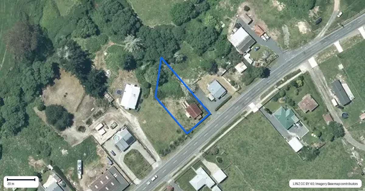 Property context map for 69 Ellis Road, Maniaiti / Benneydale, Te Kuiti