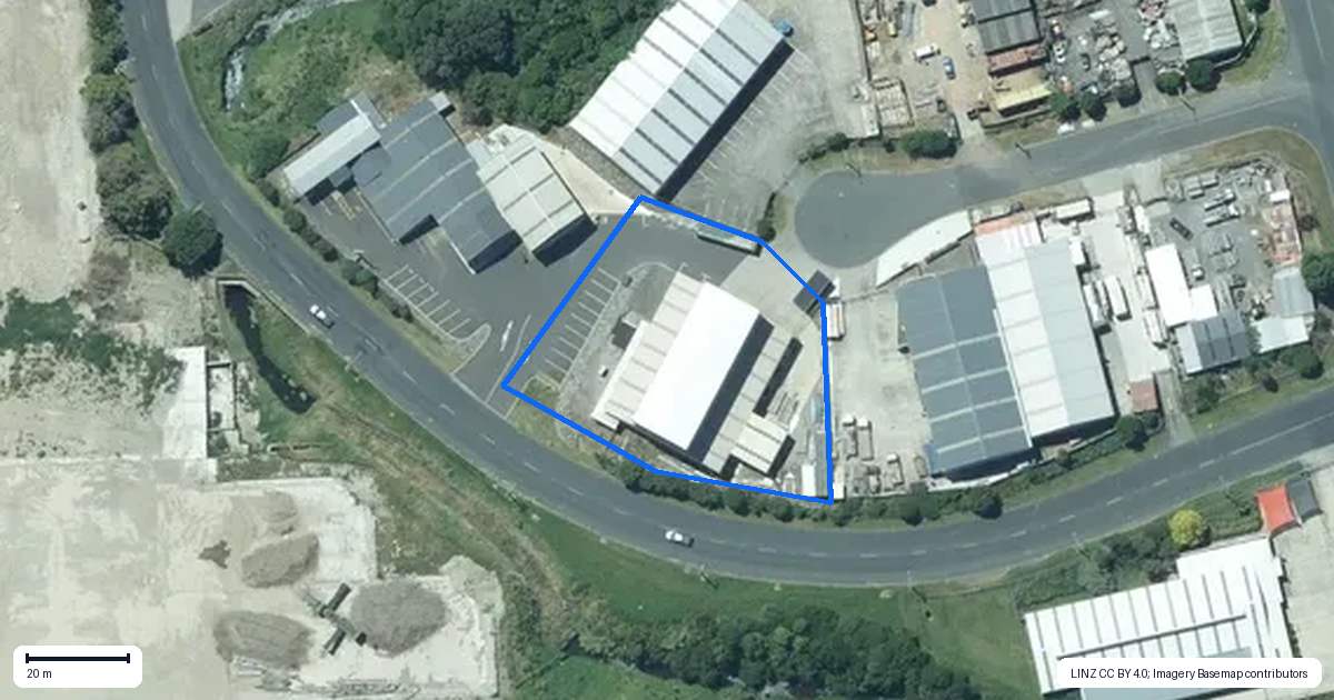 Property context map for 27 Katere Road, Waiwhakaiho, New Plymouth