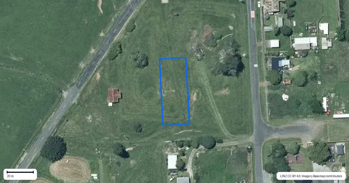 Property context map for 11 Rimu Street, Aria