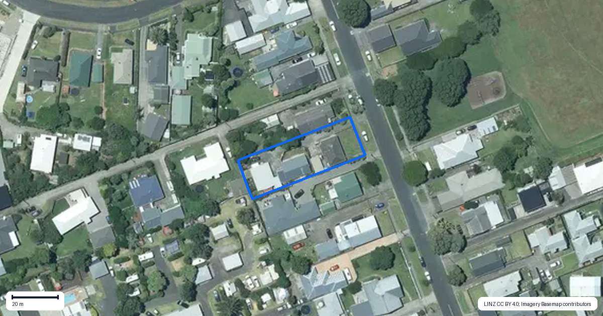 Property context map for 42B Fitzroy Road, Fitzroy, New Plymouth