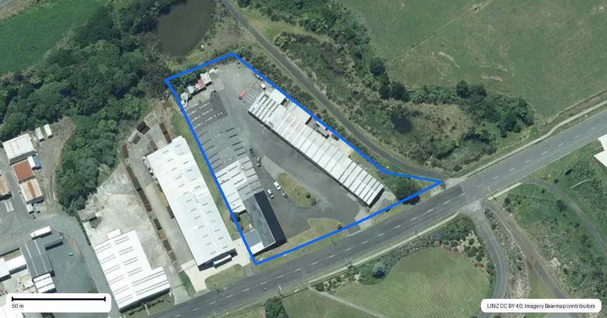 Property context map for 3/39 Connett Road, Bell Block, New Plymouth