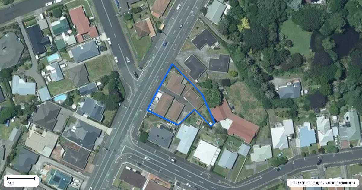 Property context map for 13 Tukapa Street, Westown, New Plymouth