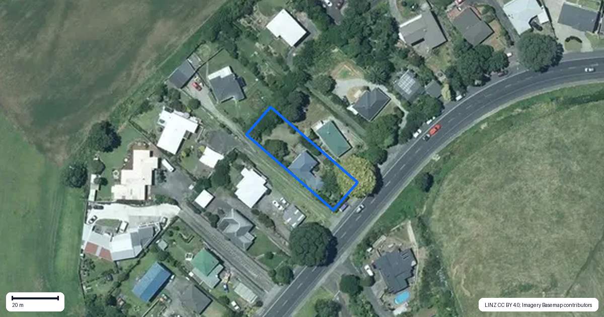 Property context map for 88 South Road, Blagdon, New Plymouth
