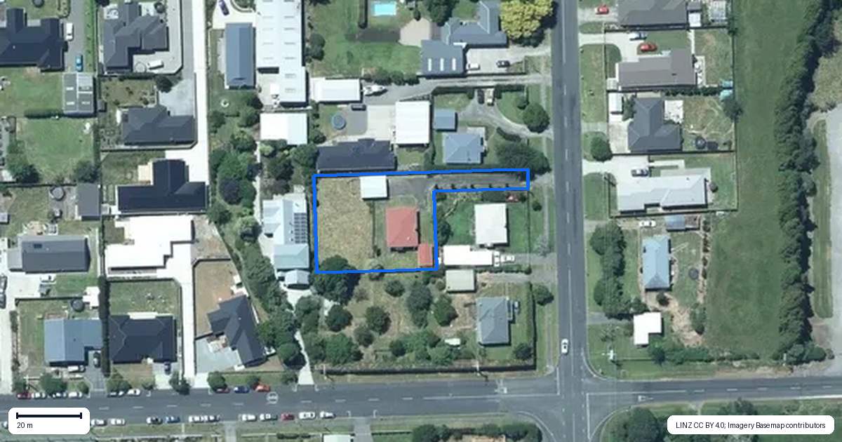 Property context map for 516 Richmond Road, Lepperton, New Plymouth