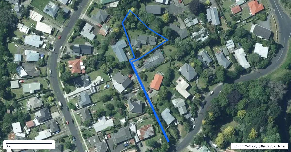 Property context map for 22C Doralto Road, Frankleigh Park, New Plymouth