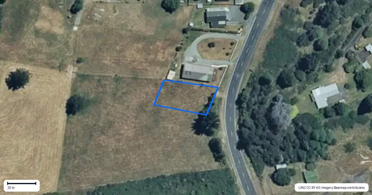 Property context map for 7 Whanganui River Road, Taumarunui