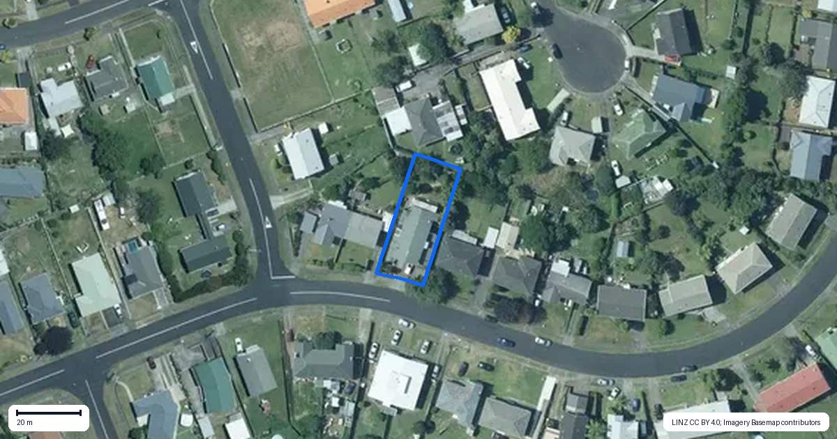 Property context map for 144 Pembroke Street, Westown, New Plymouth