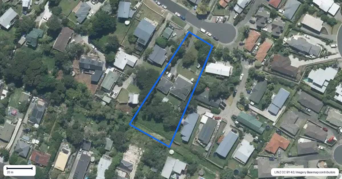 Property context map for 137 Brian Crescent, Stanmore Bay, Whangaparaoa