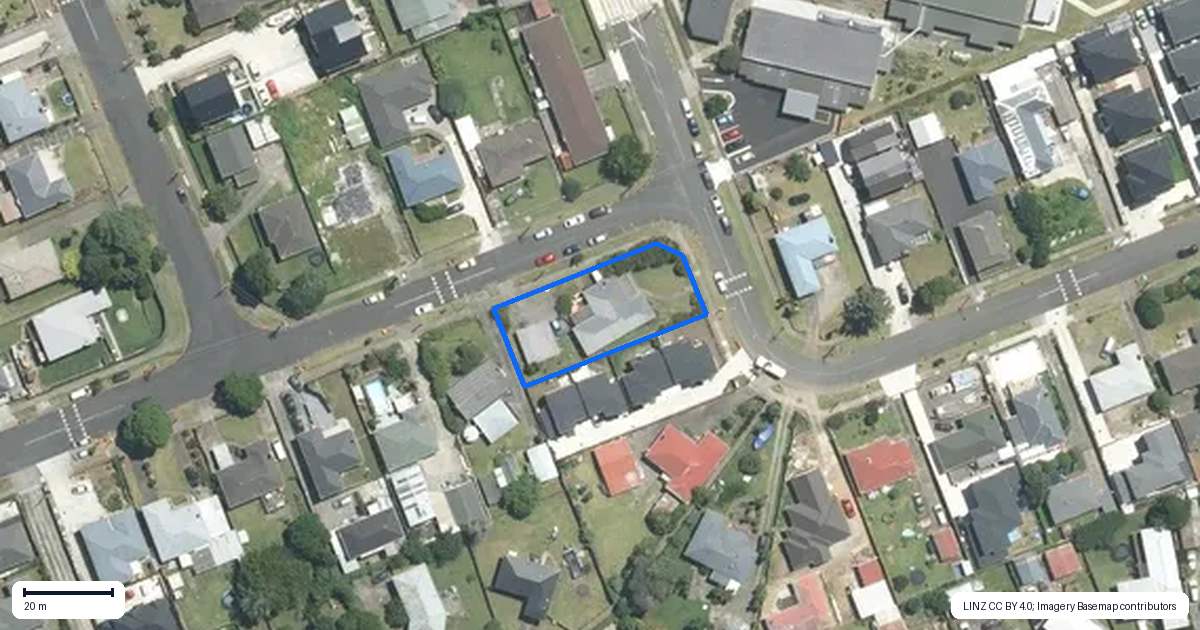 Property context map for 36 Tawa Crescent, Manurewa, Auckland