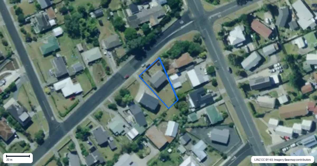 Property context map for 81 Ranfurly Street, Dargaville