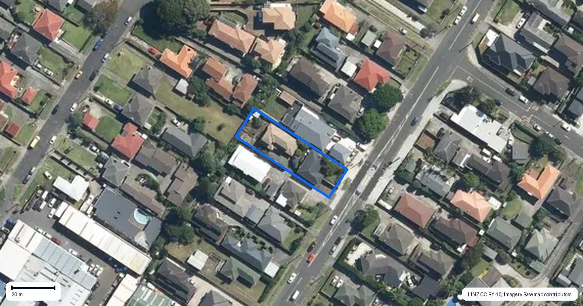 Property context map for 47A Hayr Road, Three Kings, Auckland