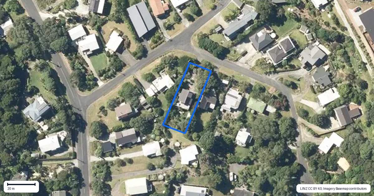 Property context map for 4 Hillside Crescent, Leigh