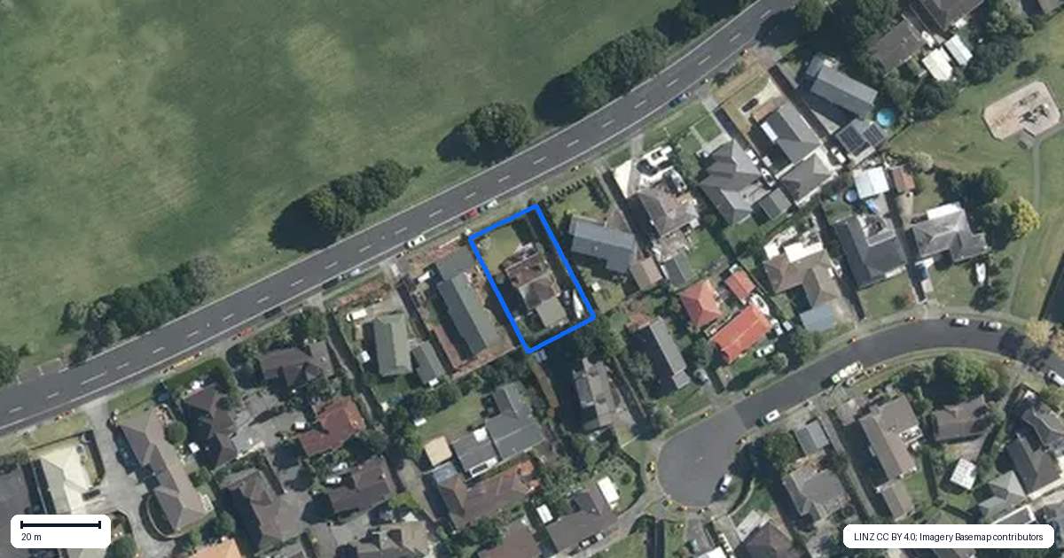 Property context map for 169 Gills Road, Half Moon Bay, Auckland