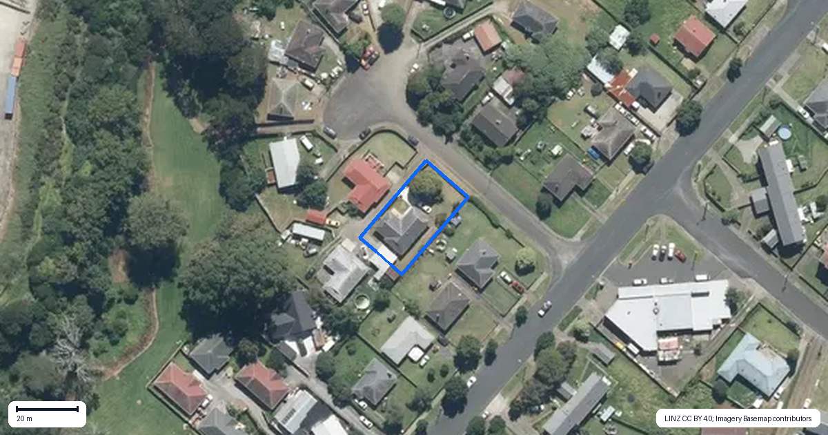 Property context map for 25 Eccles Place, Otara, Auckland