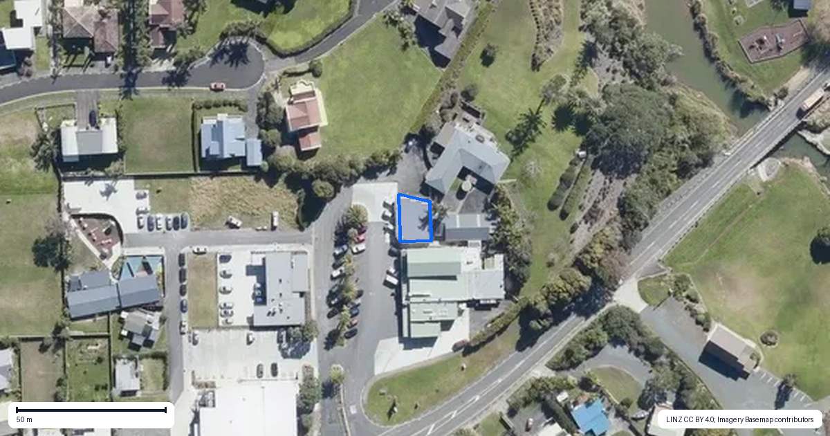 Property context map for 18 Coopers Drive, Coopers Beach
