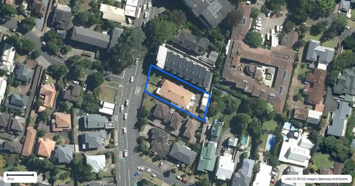 Property context map for 494 Manukau Road, Epsom, Auckland