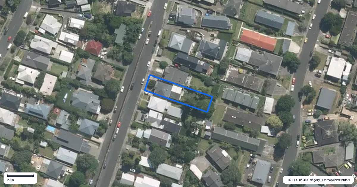 Property context map for 29 Finch Street, Morningside, Auckland