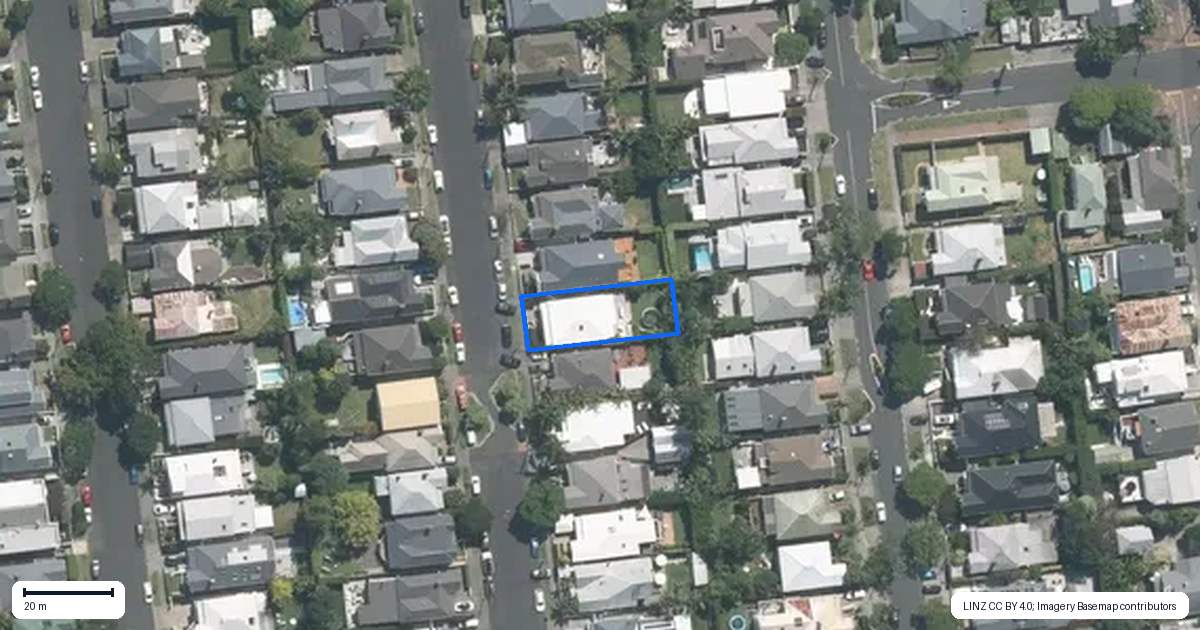 Property context map for 62 Wanganui Avenue, Ponsonby, Auckland