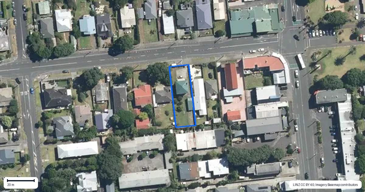 Property context map for 157 Trafalgar Street, Onehunga, Auckland