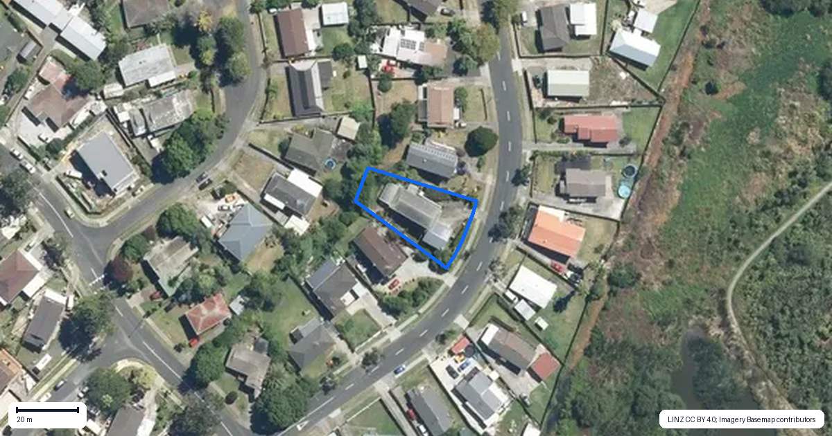 Property context map for 10 Malaspina Place, Papatoetoe, Auckland