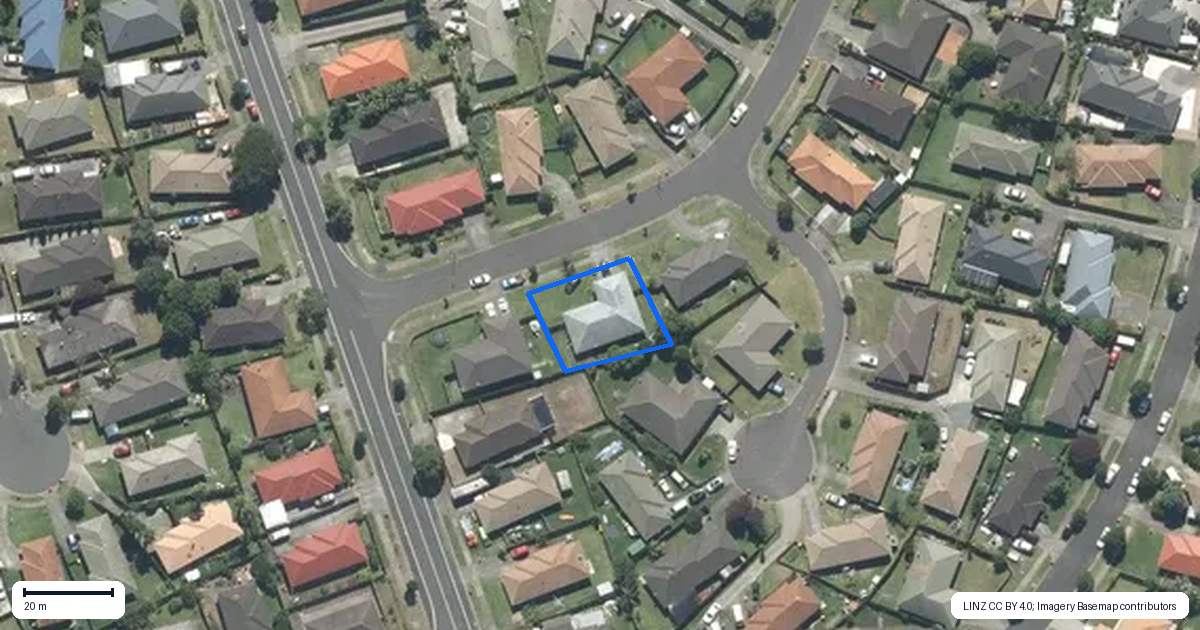 Property context map for 3 Glen Osborne Terrace, Flat Bush, Auckland