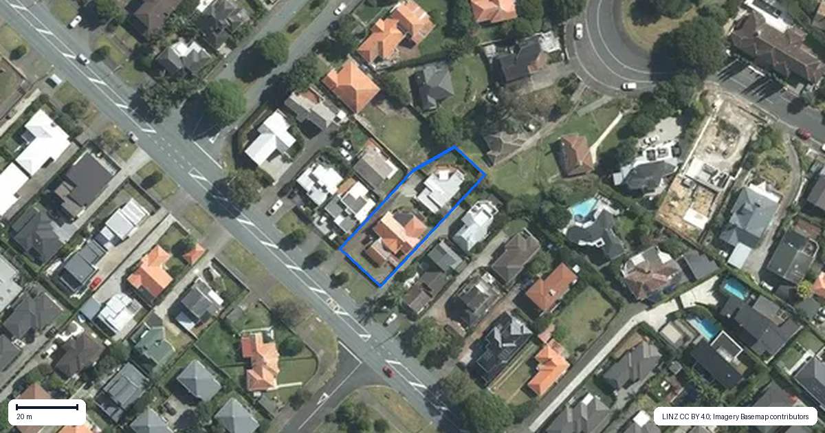 Property context map for 138B Coates Avenue, Orakei, Auckland