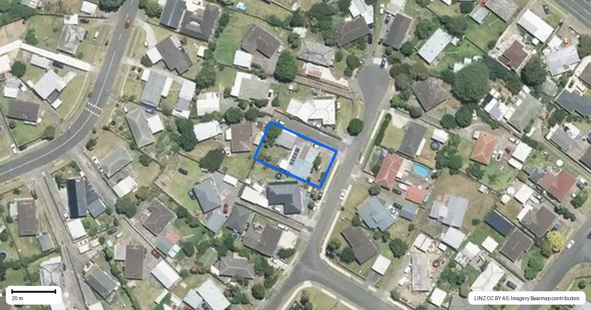 Property context map for 35 Fairlight Place, Manurewa, Auckland