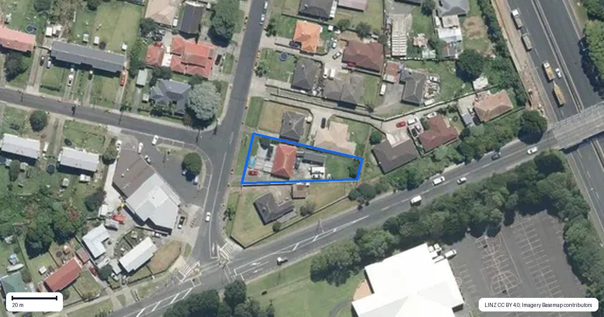 Property context map for 3 Wymondley Road, Otara, Auckland