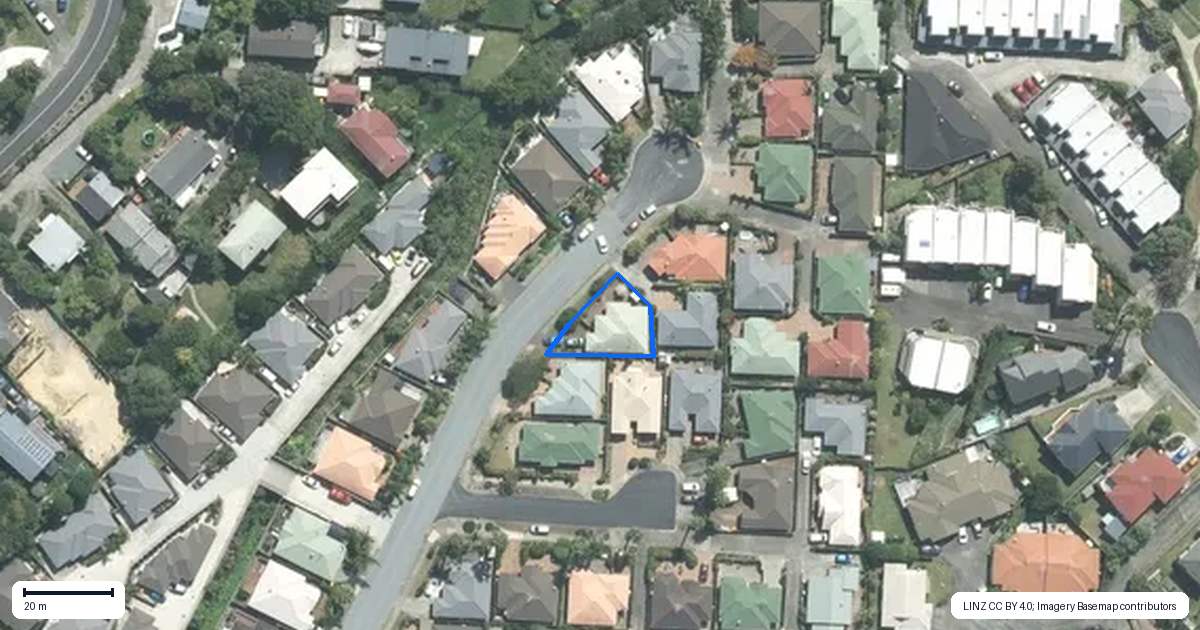 Property context map for 12 Red Hibiscus Road, Stanmore Bay, Whangaparaoa
