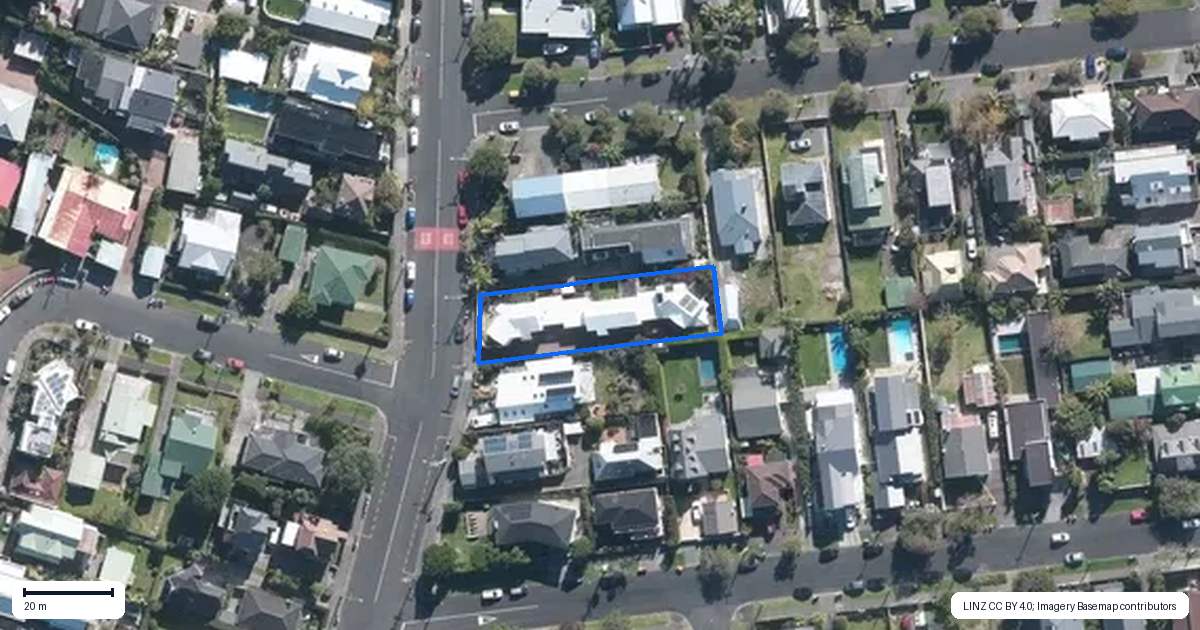 Property context map for 1/475 Point Chevalier Road, Point Chevalier, Auckland