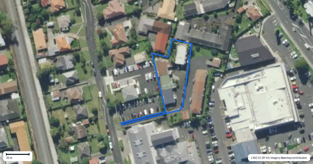 Property context map for 6D Islington Street, Kensington, Whangarei