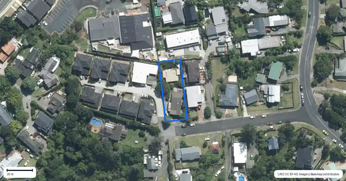 Property context map for 10 Allender Drive, Torbay, Auckland