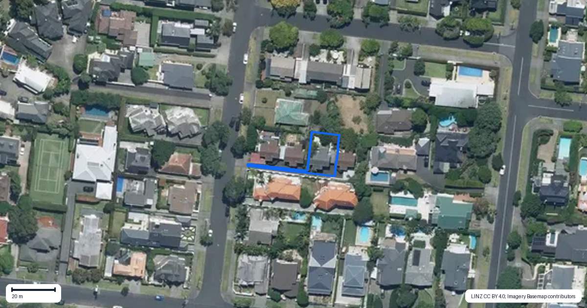 Property context map for 10B Kitirawa Road, Remuera, Auckland