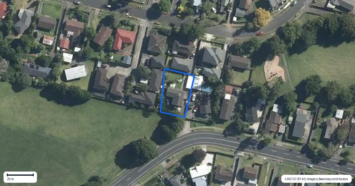 Property context map for 146 Gills Road, Half Moon Bay, Auckland