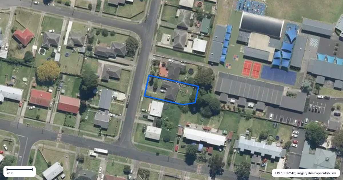 Property context map for 3 Tyrone Street, Otara, Auckland