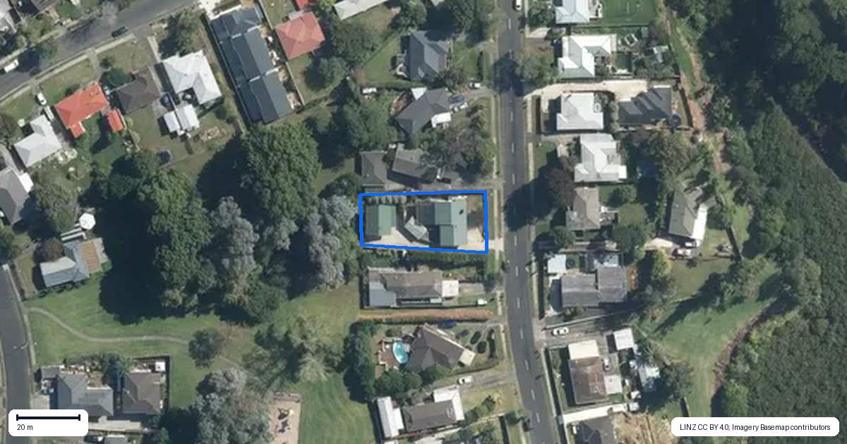 Property context map for 53 Ennis Avenue, Pakuranga Heights, Auckland