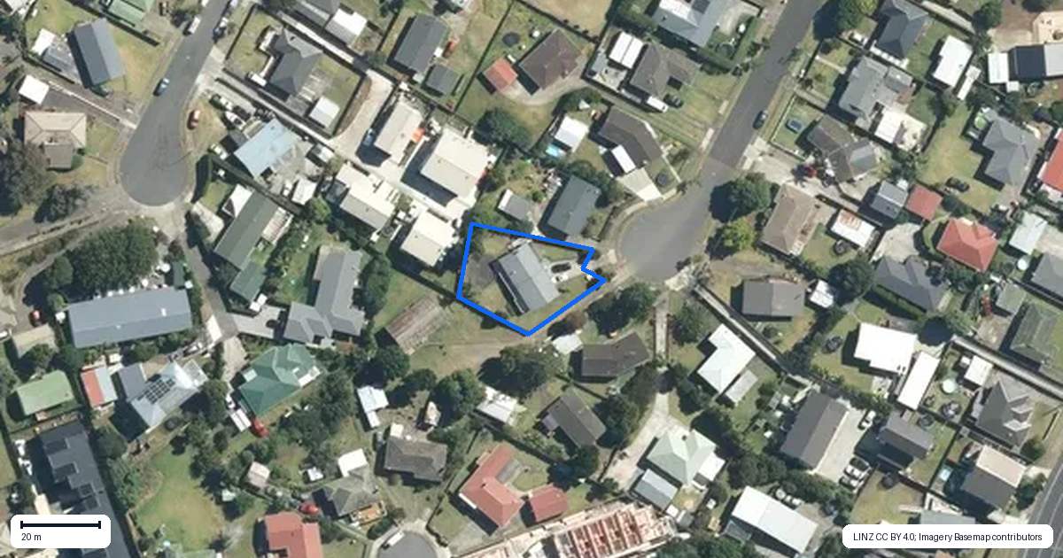 Property context map for 19 Dalry Place, Mangere Bridge, Auckland