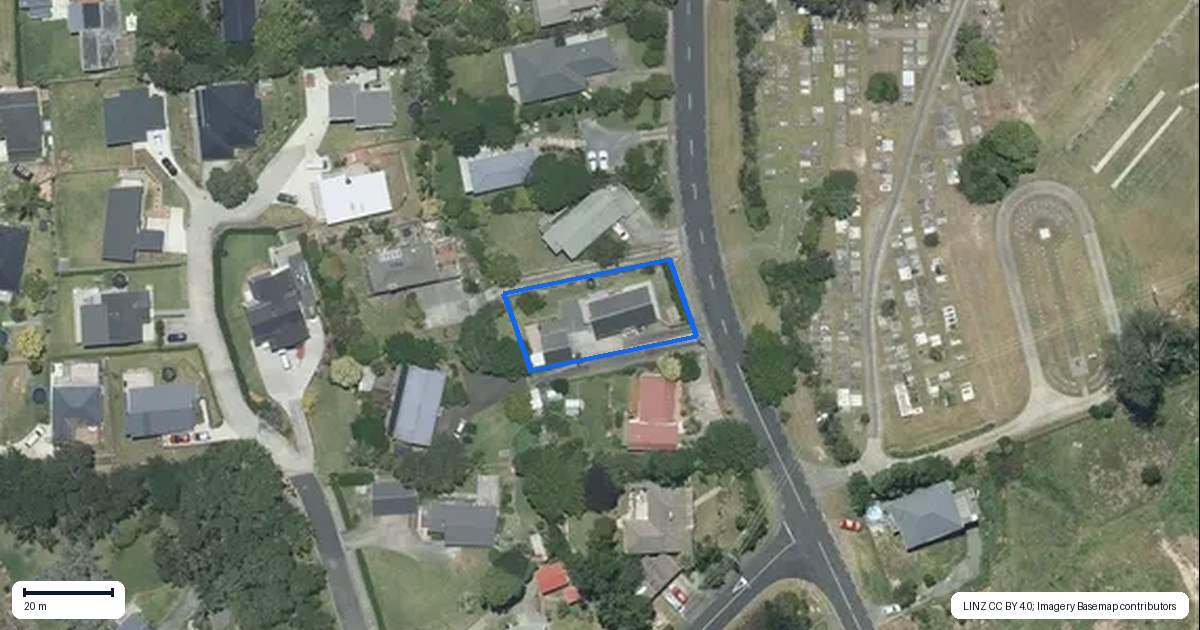 Property context map for 89 Garfield Road, Helensville
