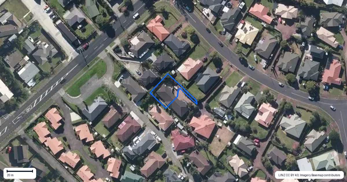 Property context map for 7 Martin Jugum Lane, Ranui, Auckland
