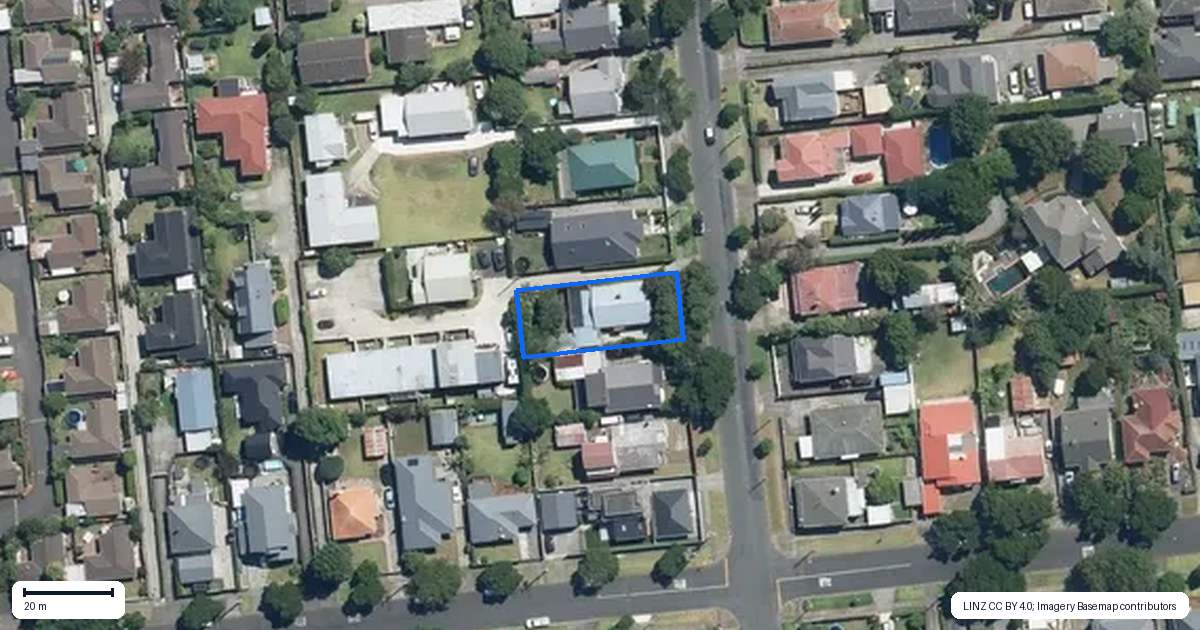 Property context map for 118 Victoria Street, Onehunga, Auckland