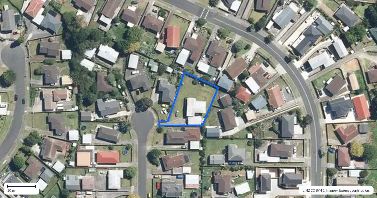 Property context map for 9 Vigo Place, Papatoetoe, Auckland