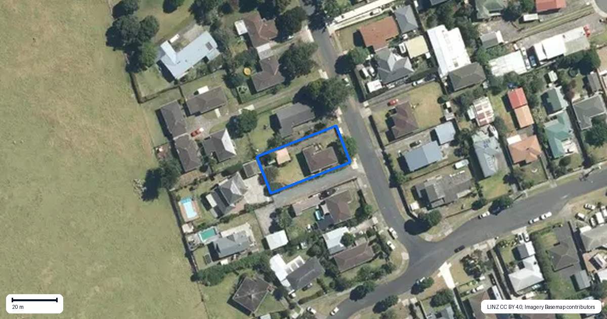 Property context map for 10 Purata Place, Mangere Bridge, Auckland