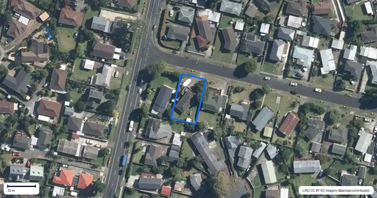 Property context map for 3 Blanche Way, Half Moon Bay, Auckland