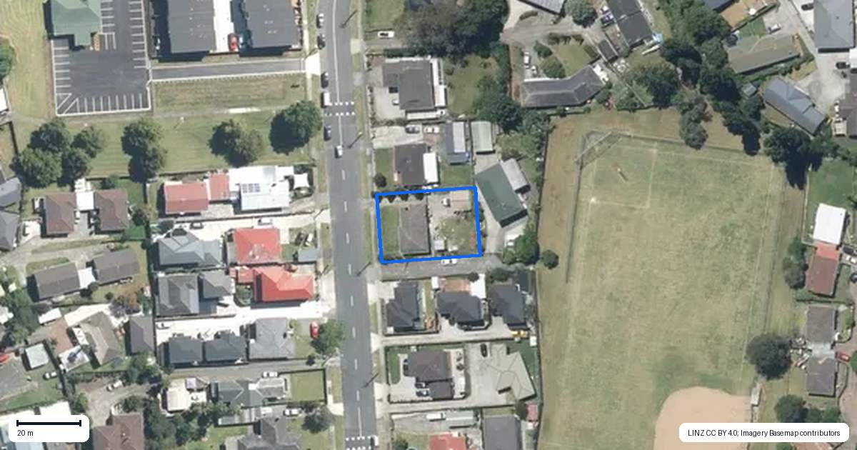 Property context map for 82 Hillside Road, Papatoetoe, Auckland