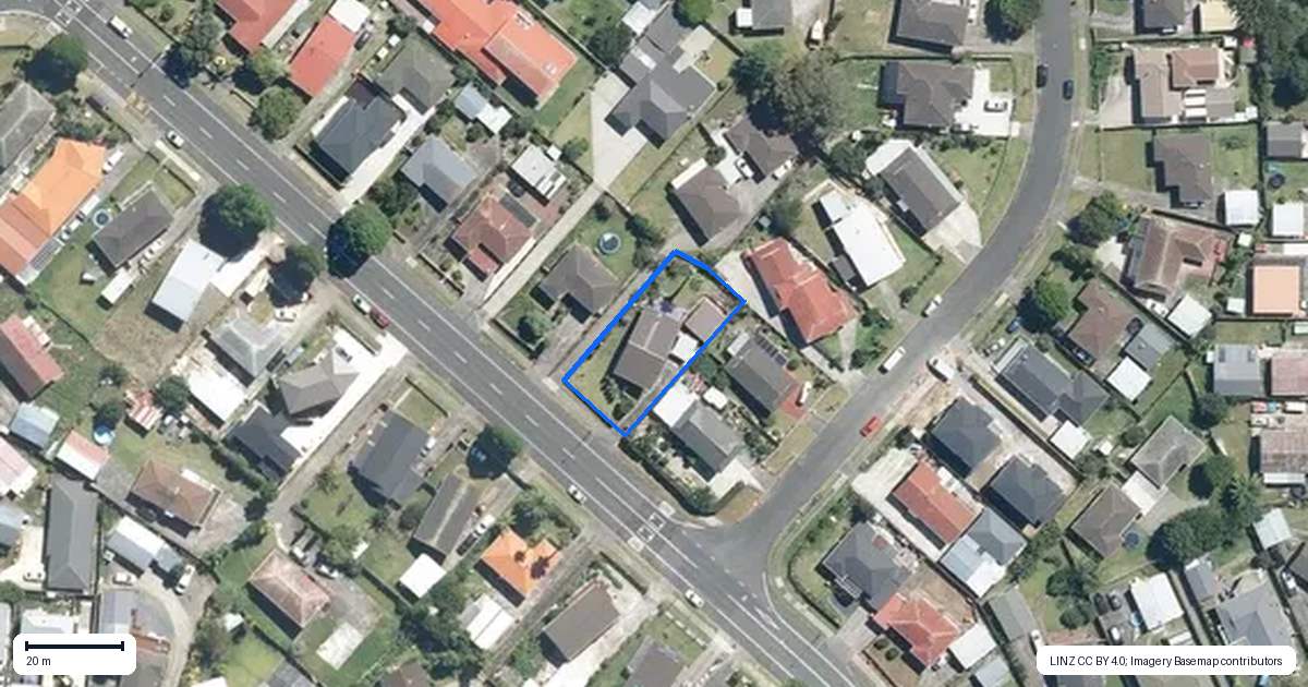 Property context map for 41 Ferndown Avenue, Papatoetoe, Auckland