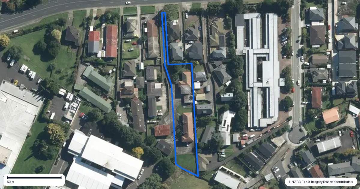 Property context map for 407 Ellerslie-Panmure Highway, Mount Wellington, Auckland