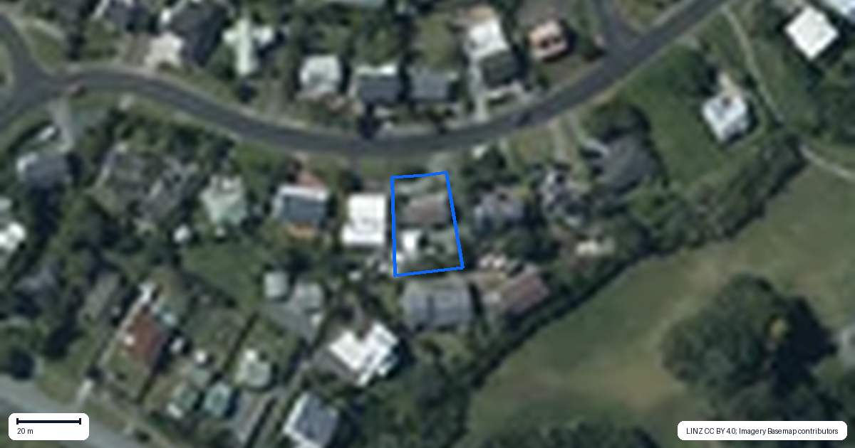 Property context map for 17 Fidelis Avenue, Snells Beach