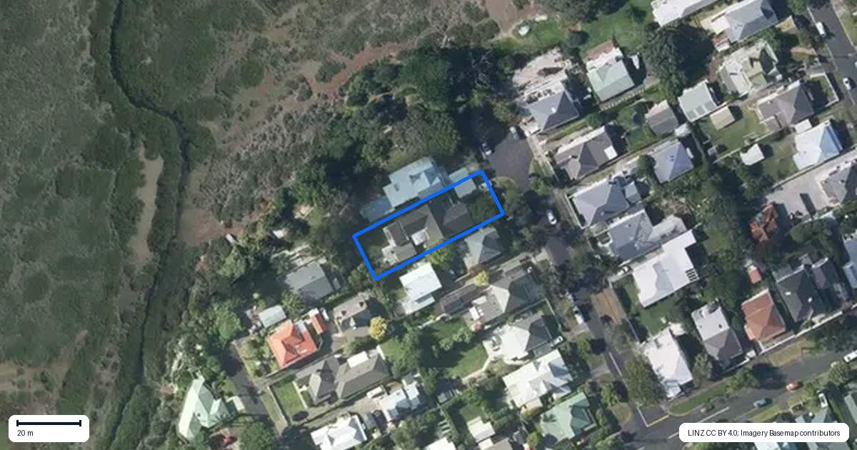 Property context map for 29A Cowper Street, Devonport, Auckland