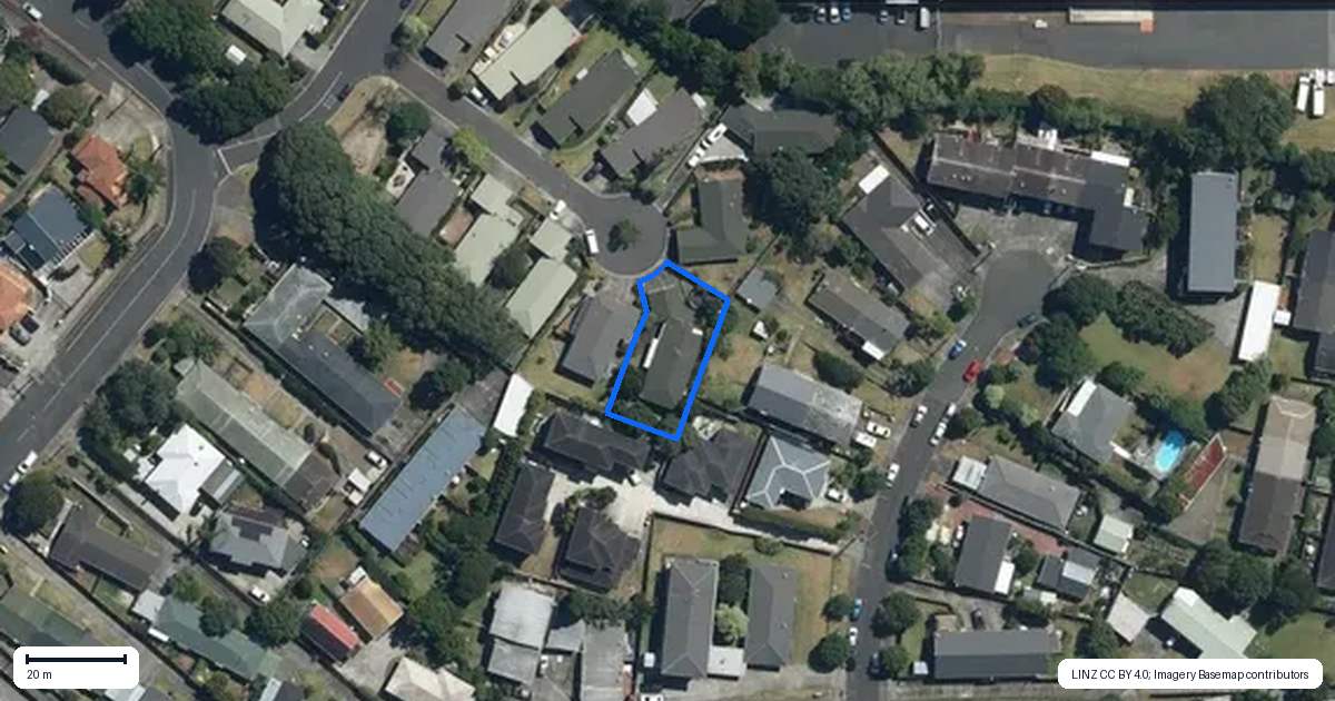 Property context map for 12 High Trees Place, Ellerslie, Auckland